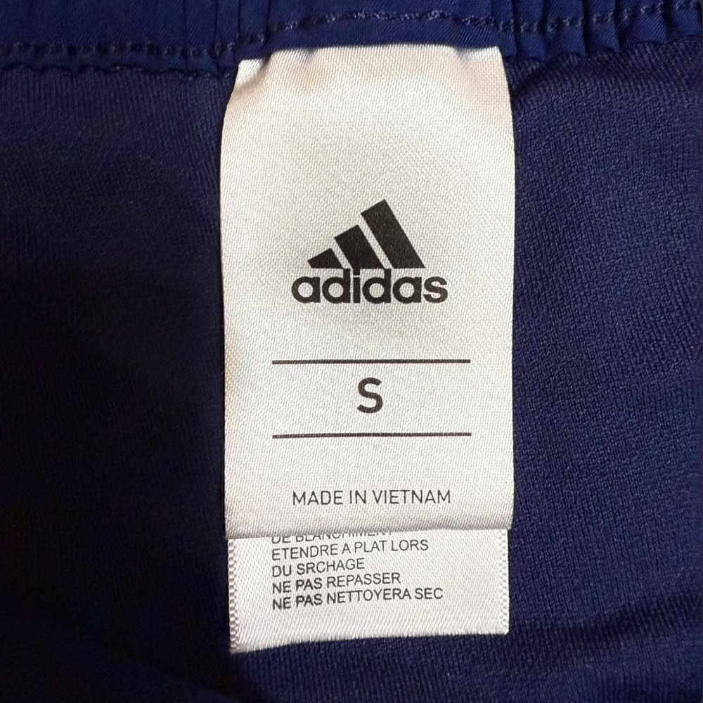 Adidas Women's Woven Swim Shorts - Royal Blue - Size Small - Picture 5 of 7